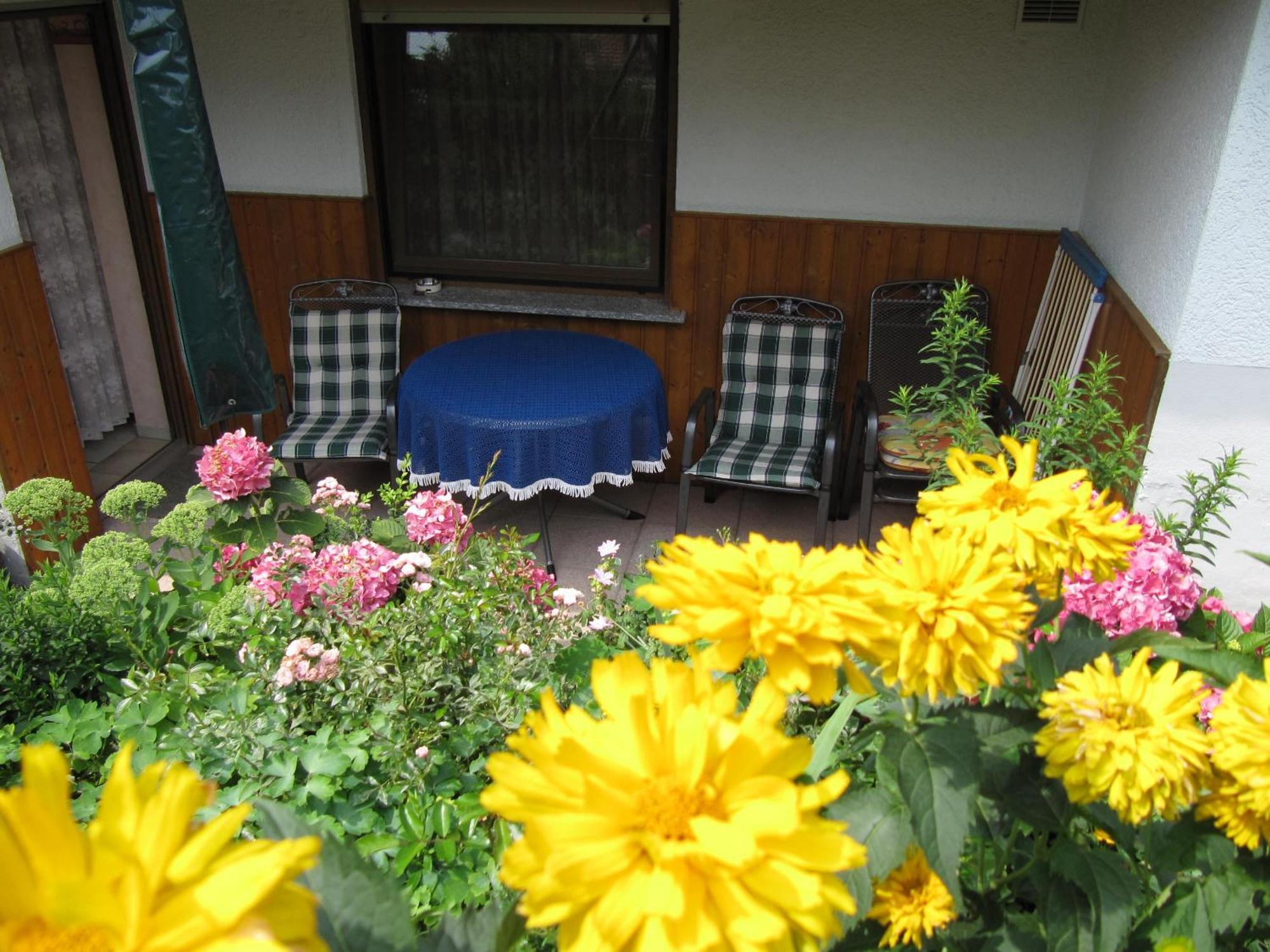 Abendstille Am Obstgarten Mit Terrasse Zapfendorf Exterior foto